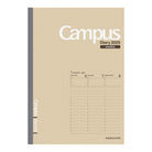 KOKUYO 2025 Campus Diary A5 Weekly Vertical Light Brown