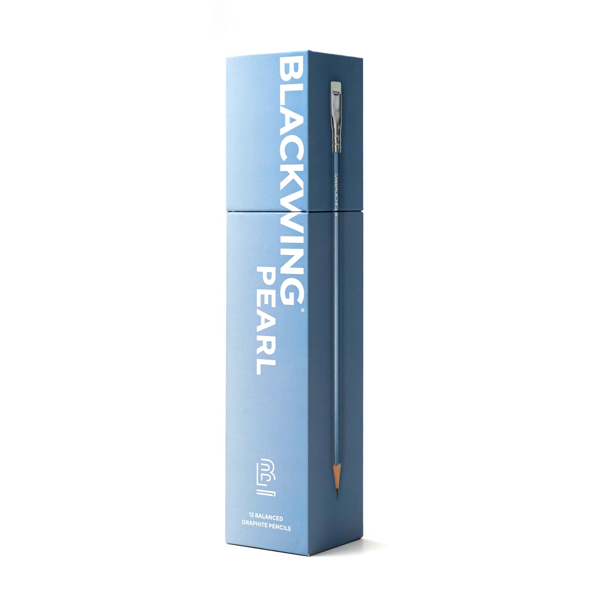 BLACKWING Pencil Pearl Balanced Graphite Blue Set of 12