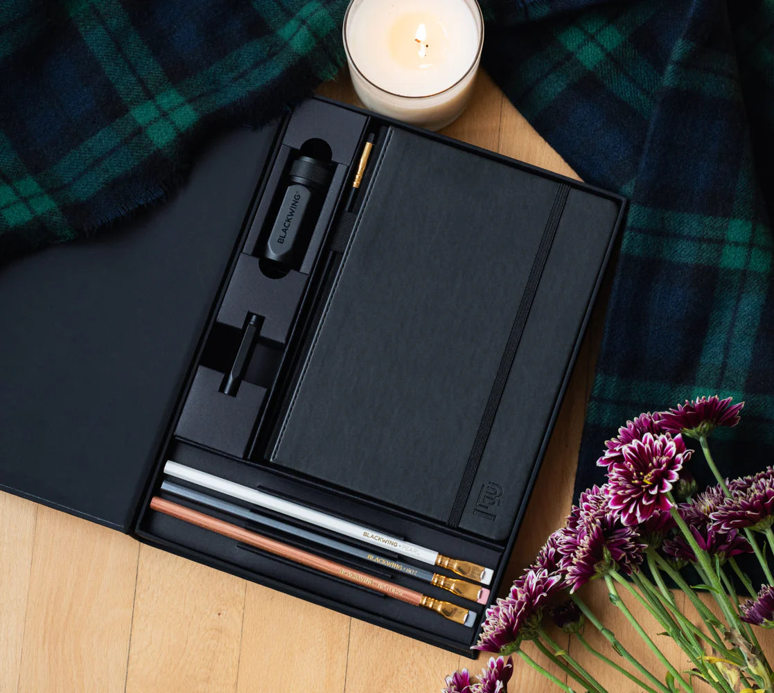 BLACKWING Notebook Essentials Set with Dot-Grid Slate