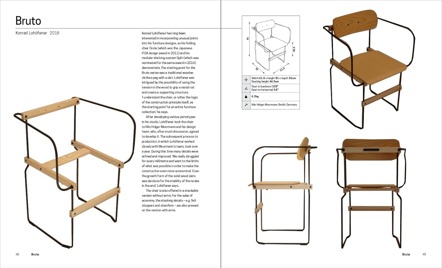 Chair Anatomy: Design and Construction by James Orrom