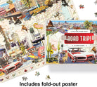 Road Trip!: A 1000-piece Jigsaw Puzzle by Maria Rivans