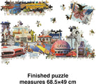 Road Trip!: A 1000-piece Jigsaw Puzzle by Maria Rivans