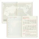 TRAVELERS Notebook 2025 Passport Monthly Refill