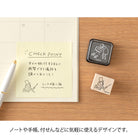 MIDORI Ojisan 30th Anniversary LE Wooden Stamp A