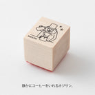 MIDORI Ojisan 30th Anniversary LE Wooden Stamp C