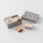 MIDORI Ojisan 30th Anniversary LE Wooden Stamp Set B