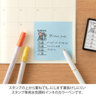 MIDORI Ojisan 30th Anniversary LE Color Pens for Paintable Stamp