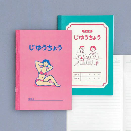 NEW RETRO Notebook B6 Pink
