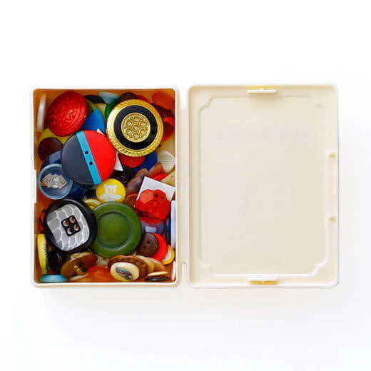 NEW RETRO Tool Box Mini Ivory