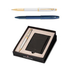 SHEAFFER 100 Ball Pen Gift Set with Credit Card Holder Assorted