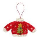 MARK'S Xmas Felt & Knit Ornament Sweater A