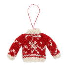 MARK'S Xmas Felt & Knit Ornament Sweater B