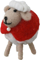 MARK'S Mocomoco Xmas Felt Mascot Kids Cape Sheep