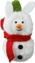 MARK'S Mocomoco Xmas Felt Mascot Snowman Rabbit Scarf