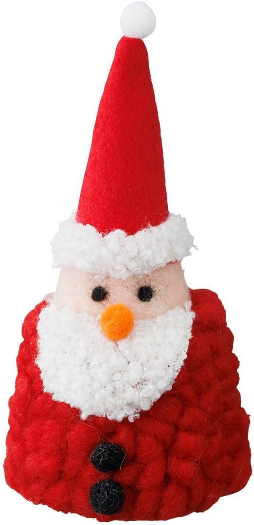 MARK'S Mocomoco Xmas Felt Mascot Santa Claus