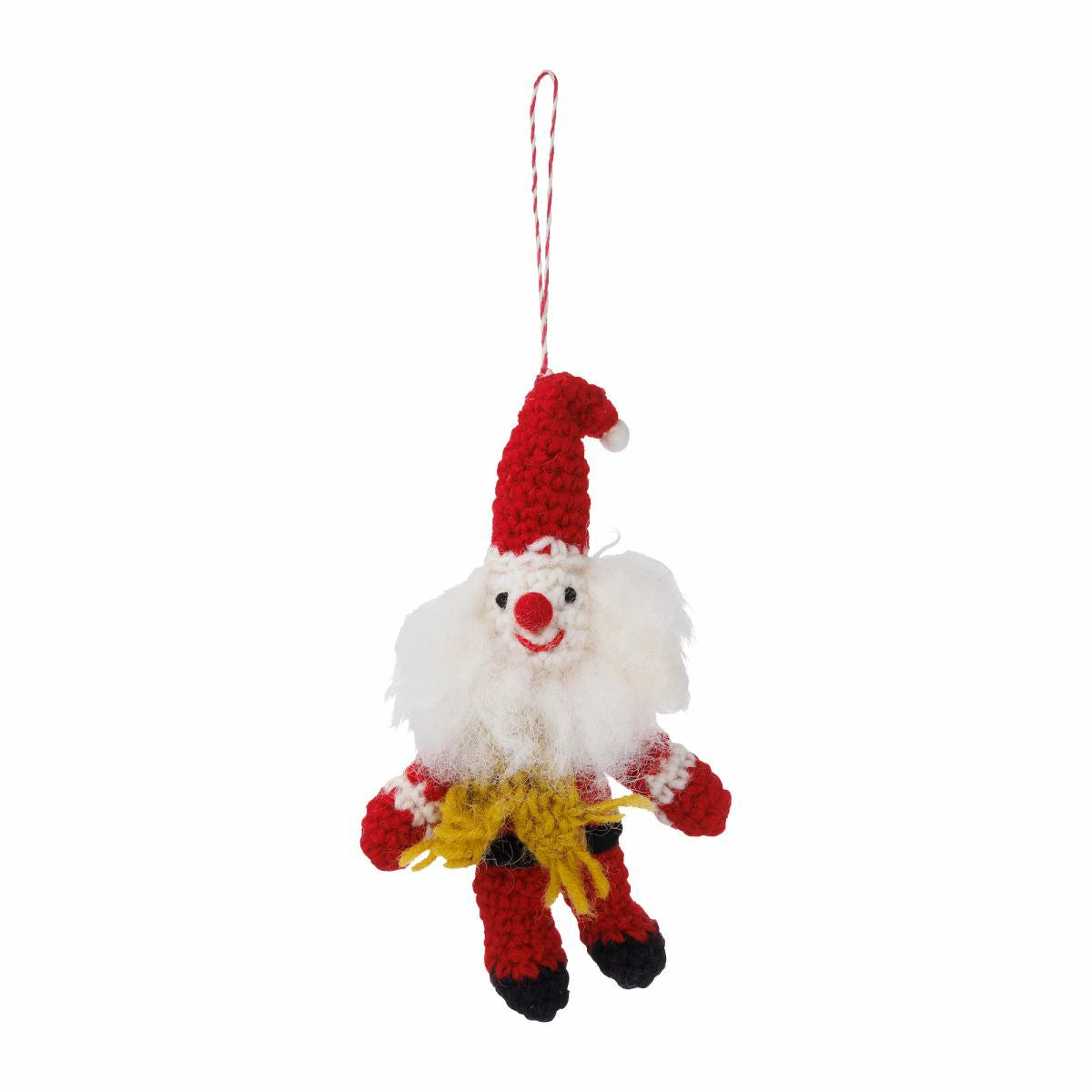 MARK'S Xmas Felt & Knit Ornament Mascot Santa Claus A