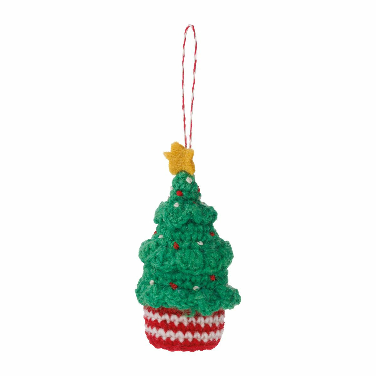 MARK'S Xmas Felt & Knit Ornament Mascot Tree