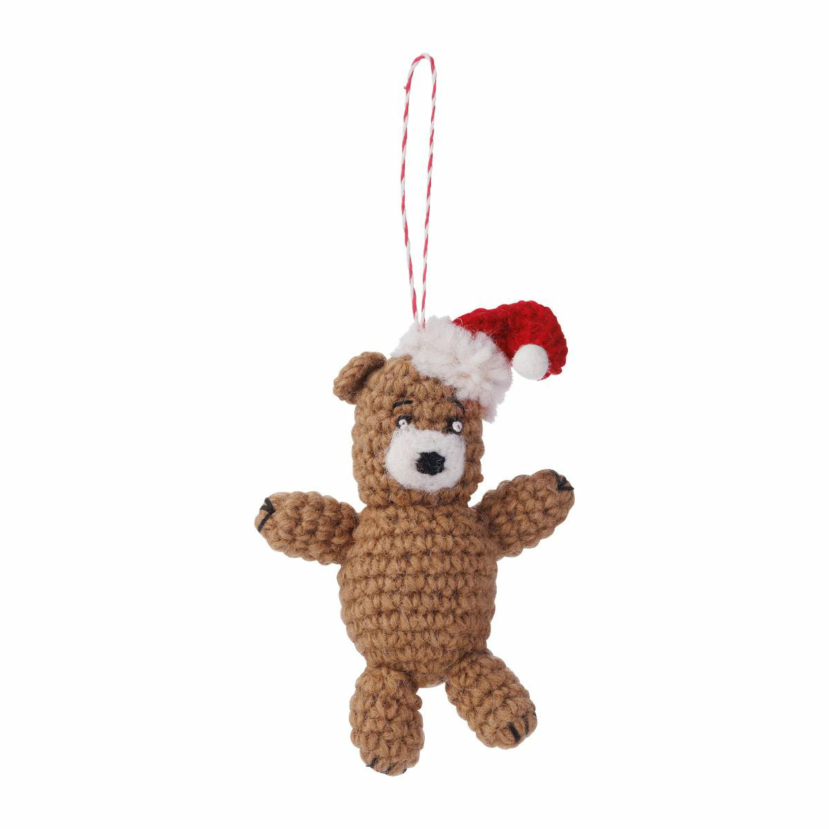 MARK'S Xmas Felt & Knit Ornament Mascot Bear