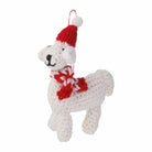 MARK'S Xmas Felt & Knit Ornament Mascot Dog