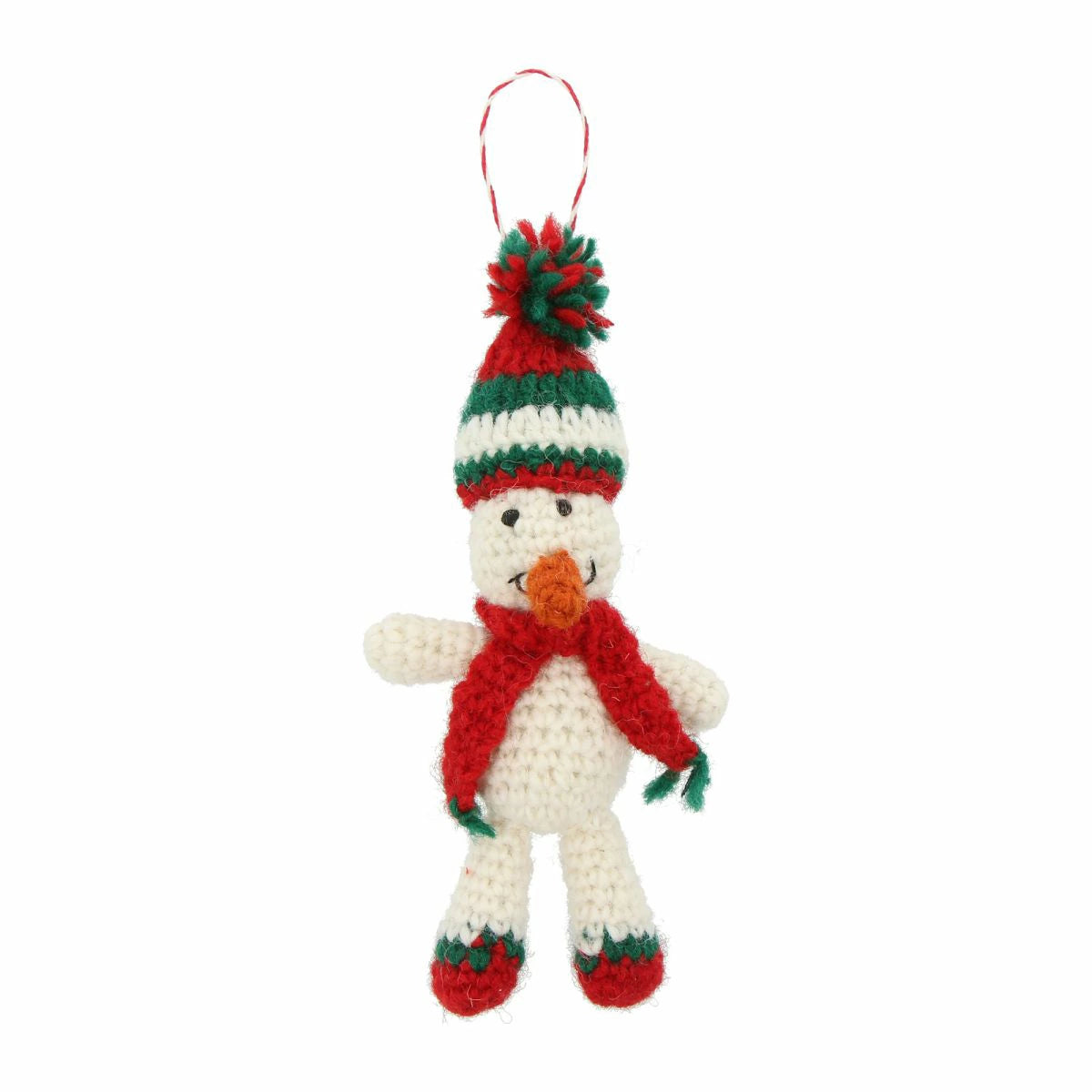 MARK'S Xmas Felt & Knit Ornament Mascot Snowman