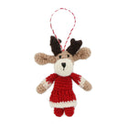 MARK'S Xmas Felt & Knit Ornament Mascot Reindeer