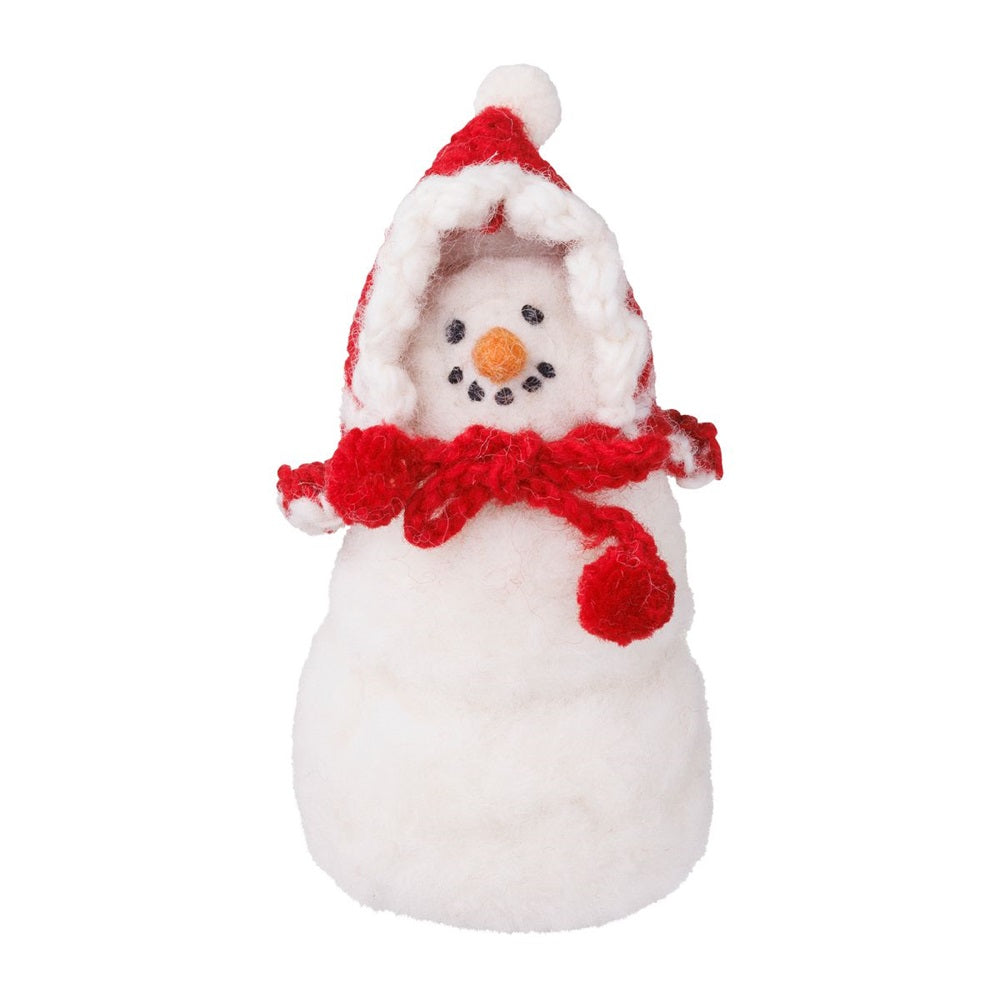 MARK'S Xmas Felt & Knit Object Christmas Snowman