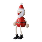 MARK'S Hracky Xmas Wooden Doll Santa Claus