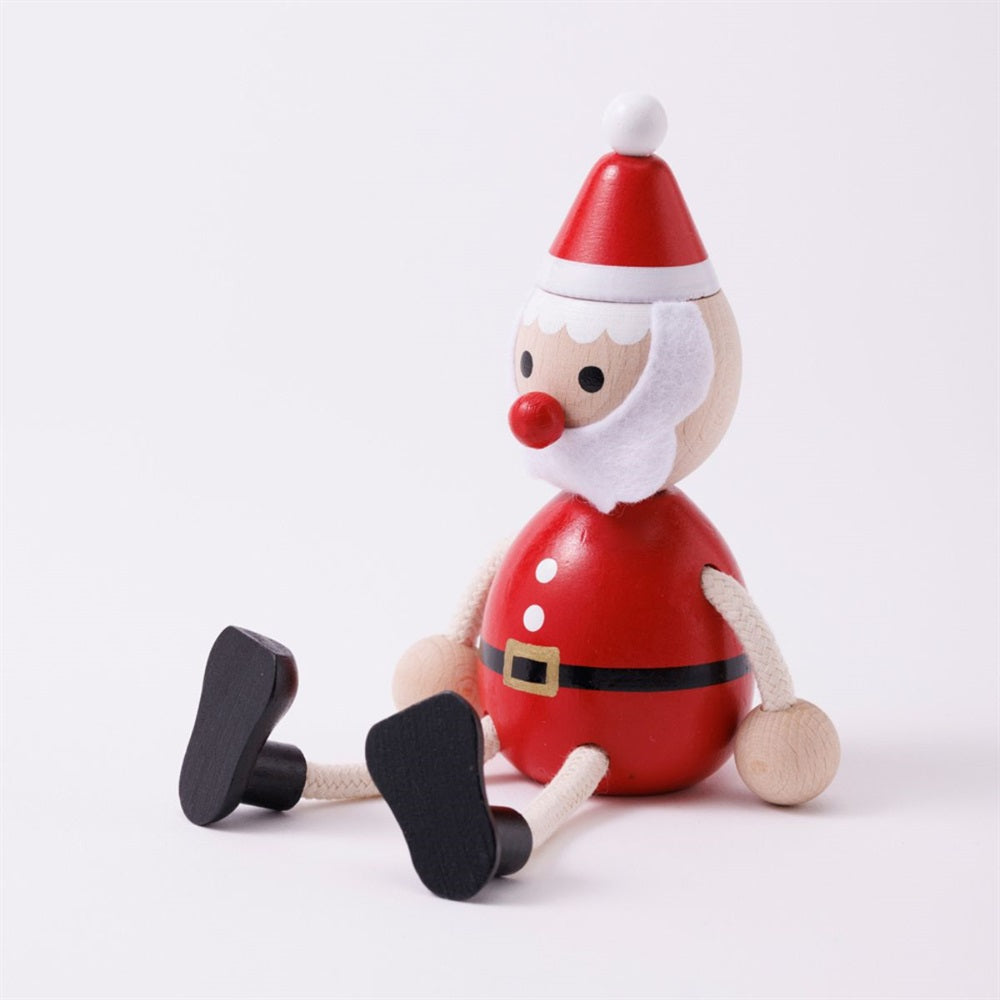 MARK'S Hracky Xmas Wooden Doll Santa Claus – CzipLee Retail