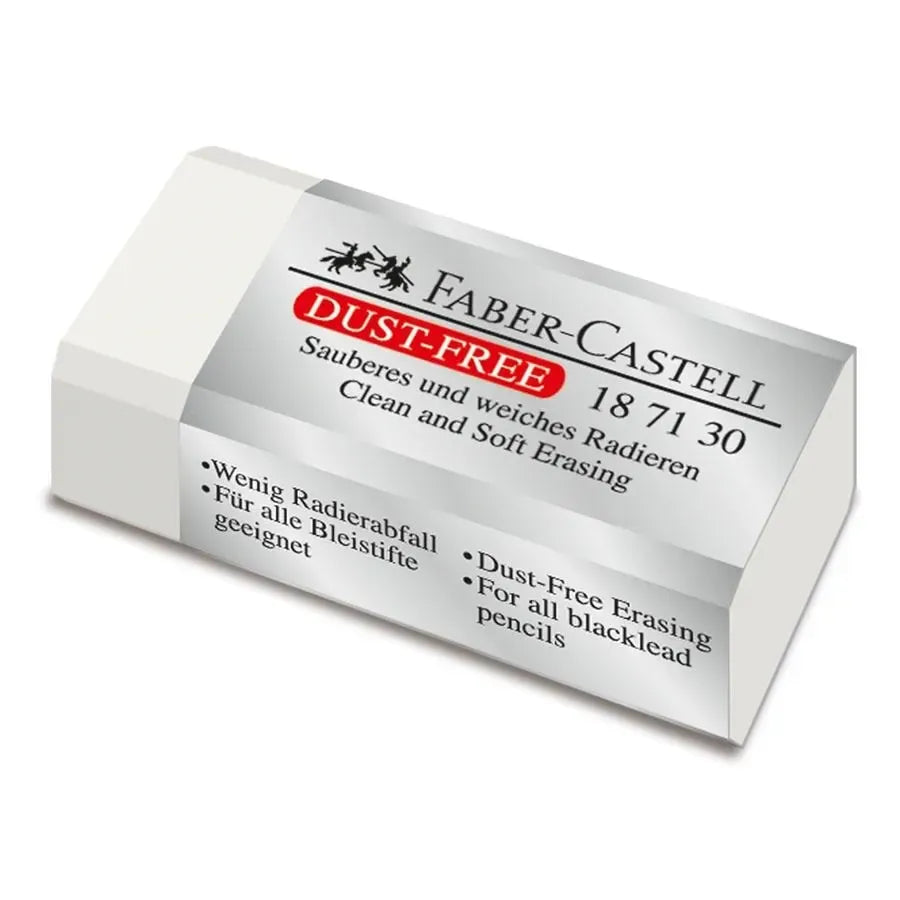 FABER-CASTELL Dust Free Eraser 187130 Grey 1s