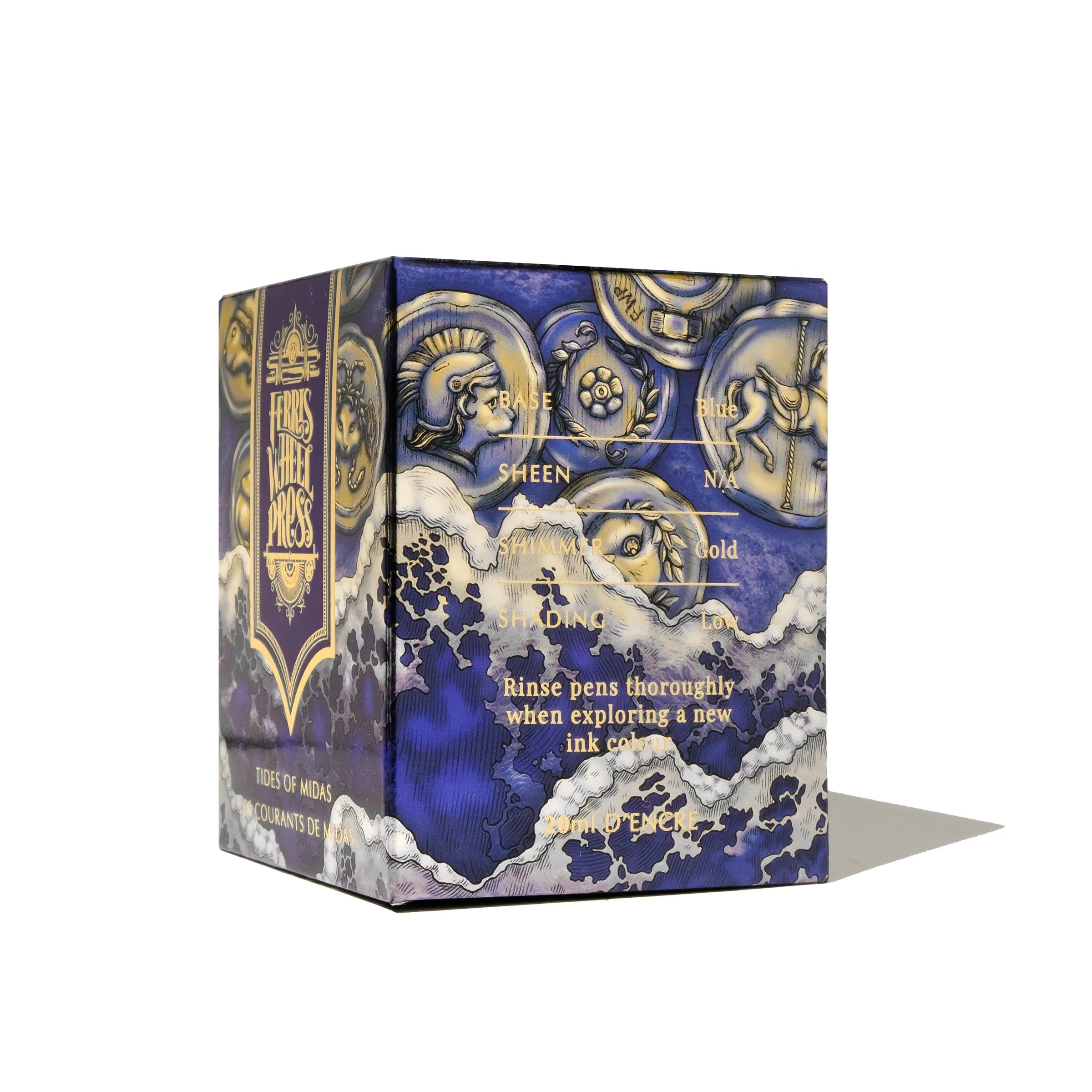 FERRIS WHEEL PRESS Fountain Pen Ink 20ml Ferritales Tides of Midas