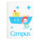 KOKUYO x TYAKASHA Campus 4-Hole Binder Notebook B5 8mm Blue