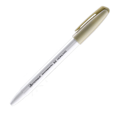 KOKUYO x ANTERIQUE Ball Pen 0.5mm Light Brown