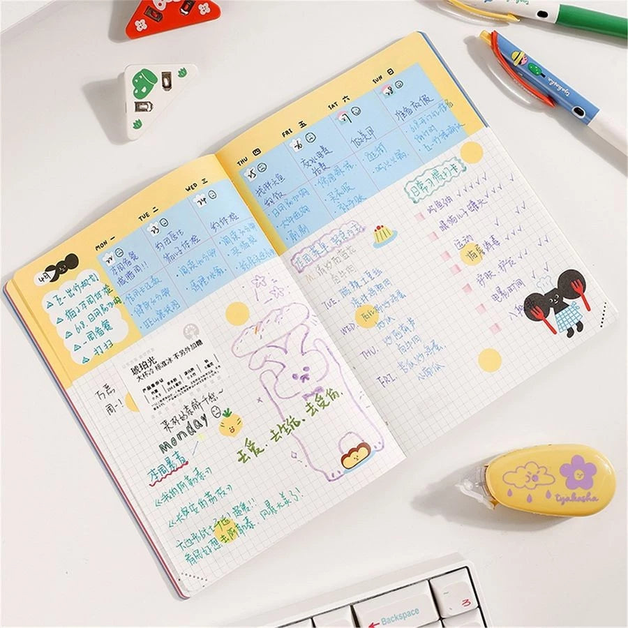 KOKUYO x TYAKASHA Campus Planner B6 88p Cream