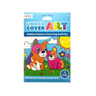 OOLY Undercover Art Hidden Pattern Coloring Activity Art Cards Dog Days