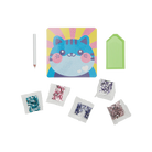 OOLY Razzle Dazzle DIY Mini Gem Art Kit - Cutesy Cat