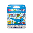 OOLY Color-A-Looong 5' Fold Out Kids Coloring Book Ocean Adventure