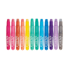 OOLY Rainbow Sparkle Metallic Watercolor Gel Crayons - Set of 12