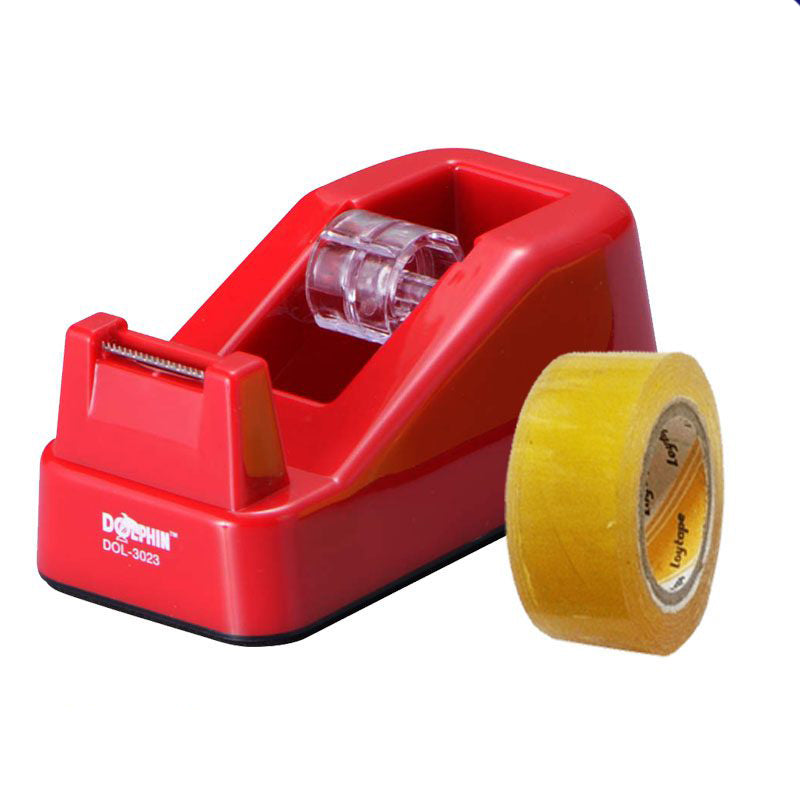 DOLPHIN Tape Dispenser DOL3023 Red