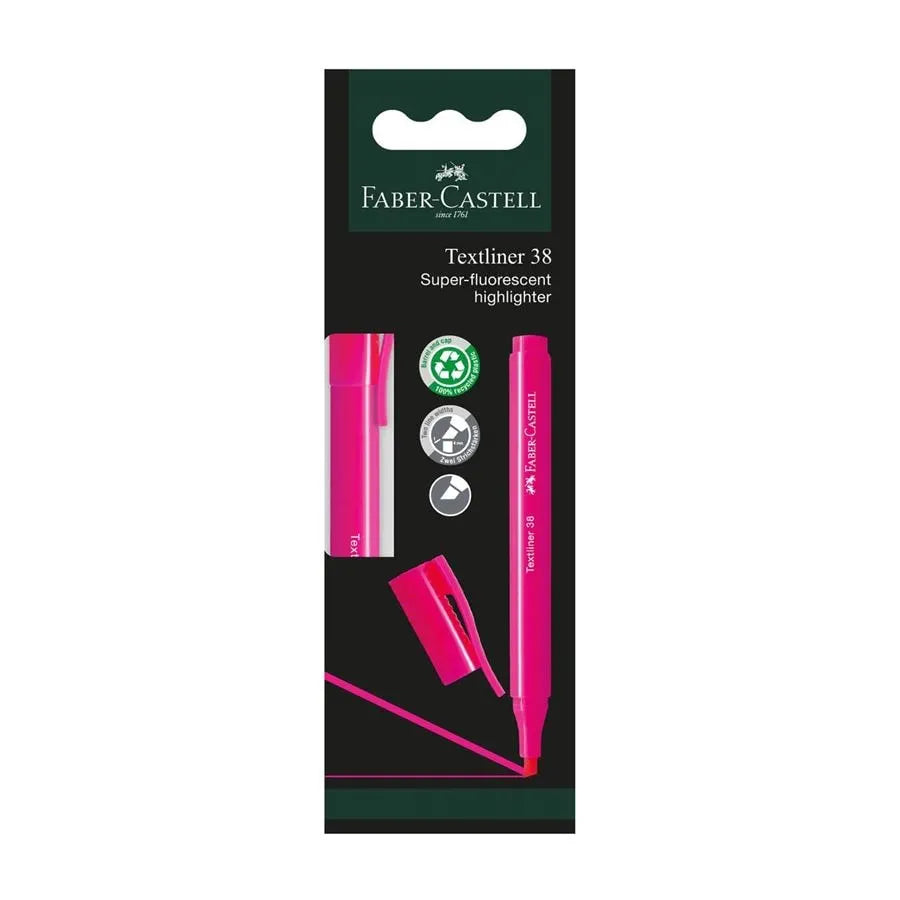 FABER-CASTELL Textliner 38 157729 Pink 1s