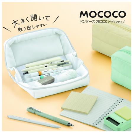 KOKUYO Pen Case Mococo Pedin Type White