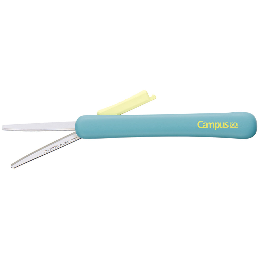 KOKUYO Campus 50th Portable Scissors Light Blue