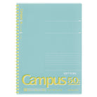 KOKUYO Campus 50th Soft Ring Notebook B5 6mm Dot Ruled 40s Light Blue