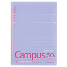 KOKUYO Campus 50th Soft Ring Notebook B5 6mm Dot Ruled 40s Purple