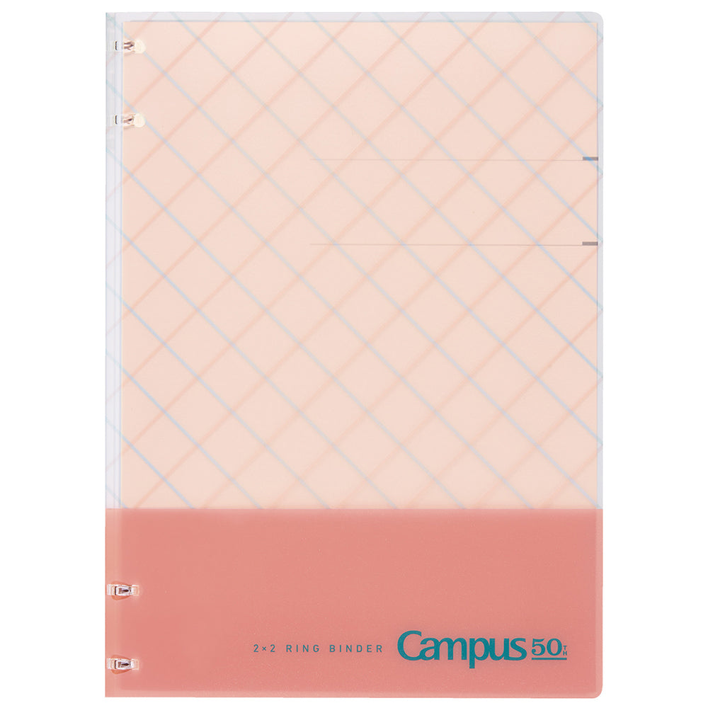 KOKUYO Campus 50th Binder Notebook Light Pink