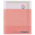 KOKUYO Campus 50th 2-Hole Binder Notebook A4 100s Light Pink
