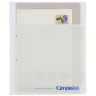 KOKUYO Campus 50th 2-Hole Binder Notebook A4 100s Light Grey