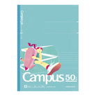 KOKUYO Campus 50th Notebook B5 6mm Dot Ruled 30s Set of 5