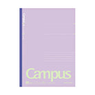 KOKUYO Campus Notebook Limited Color Positive Smokey B5 7mm Dot Ruled 30s Set of 5