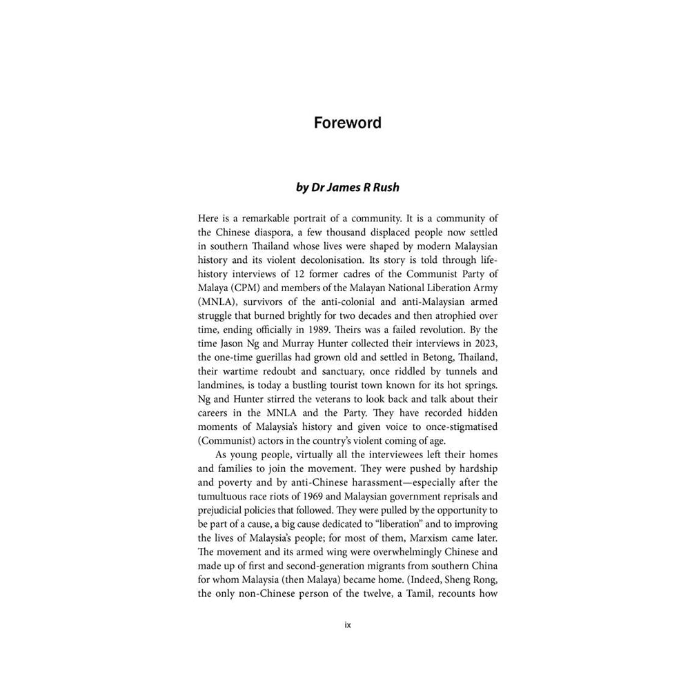 Narratives From Piyamit: Life Stories at the End of the Revolution by Jason Ng Sze Chieh & Murray Hunter