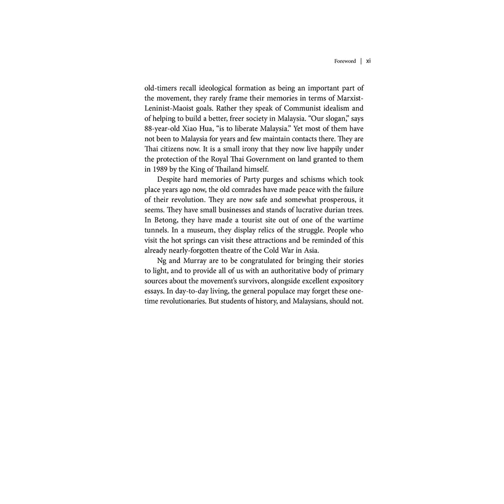 Narratives From Piyamit: Life Stories at the End of the Revolution by Jason Ng Sze Chieh & Murray Hunter